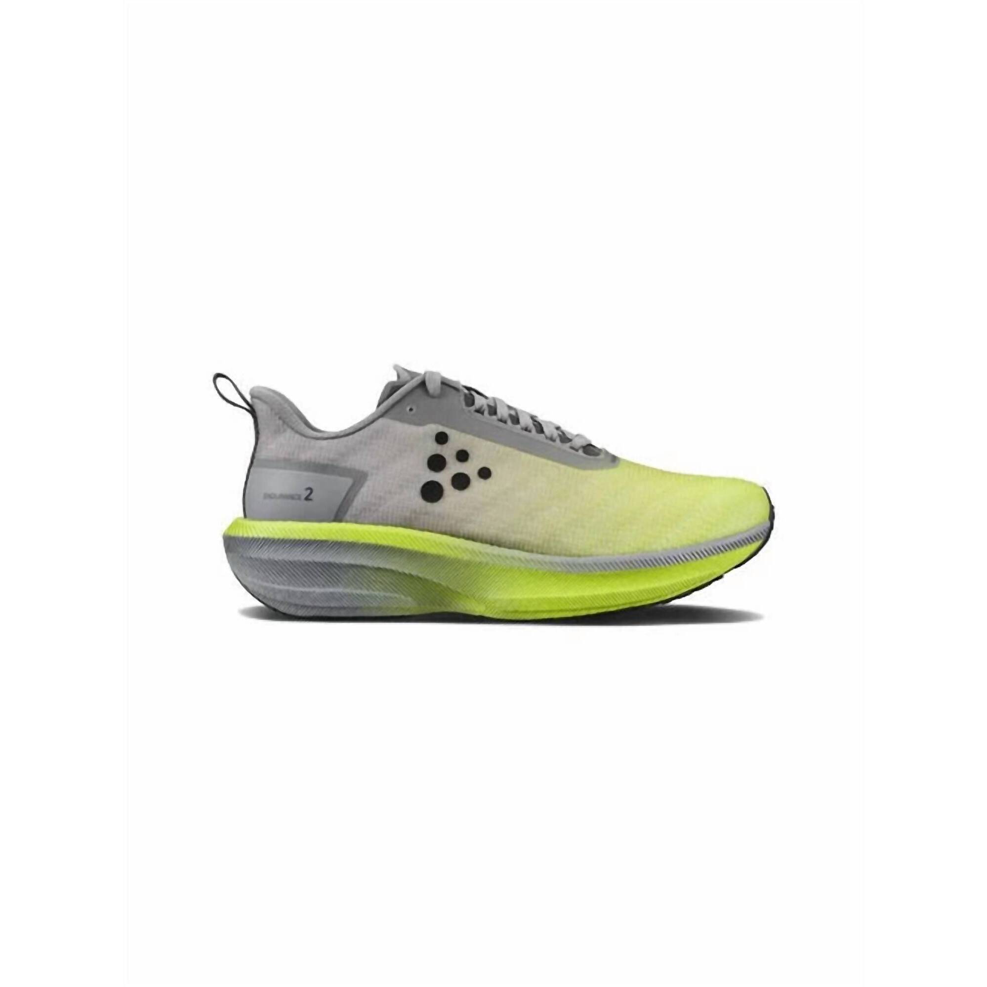 New Craft Men's Endurance 2 Running Shoes In Granite/Acid